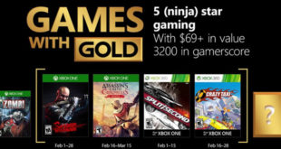 Games with Gold Février 2018