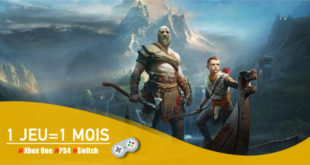 1 Jeu = 1 Mois : Avril 2018 | God of War