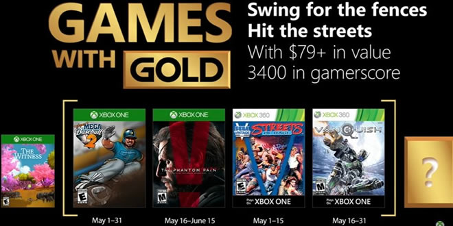 Games with gold mai 2018