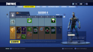 Fortnite saison 4 Passe de combat