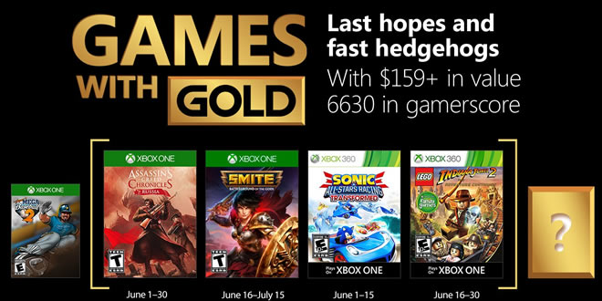 Games with gold juin 2018