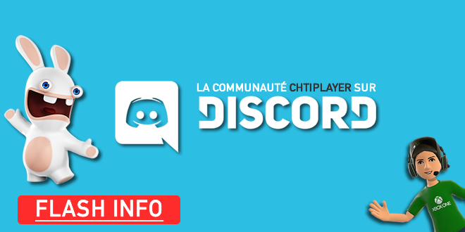 Rejoins la communauté sur Discord  ! Annonce ChtiPlayer #4